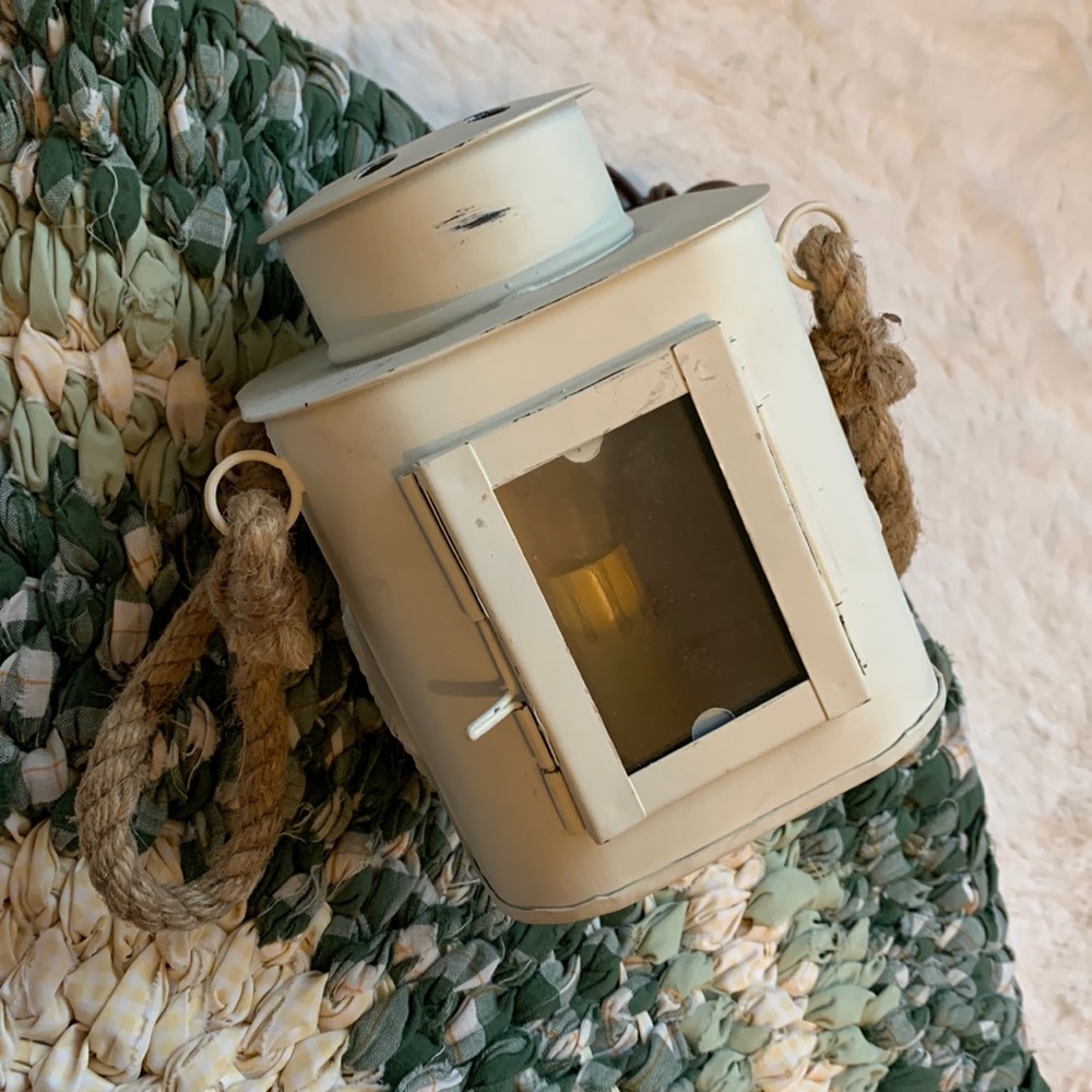 Lantern light.